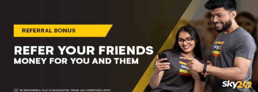 Multiply Your Wins Sky247 ₹247 Friend Referral Bonus Unveiled